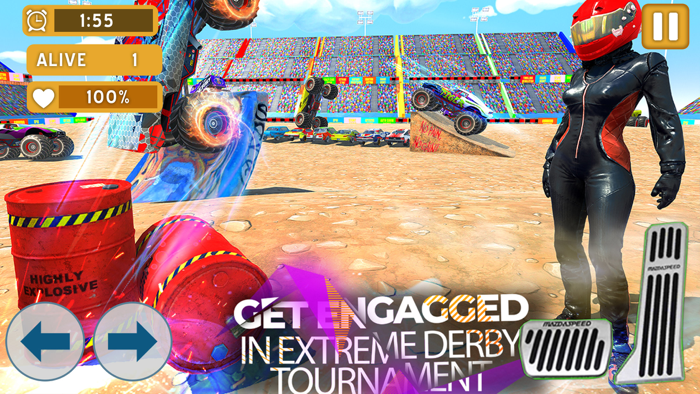 Monster Derby Truck Demolition