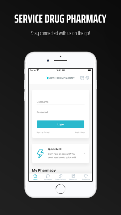 Service Drug Pharmacy Screenshot