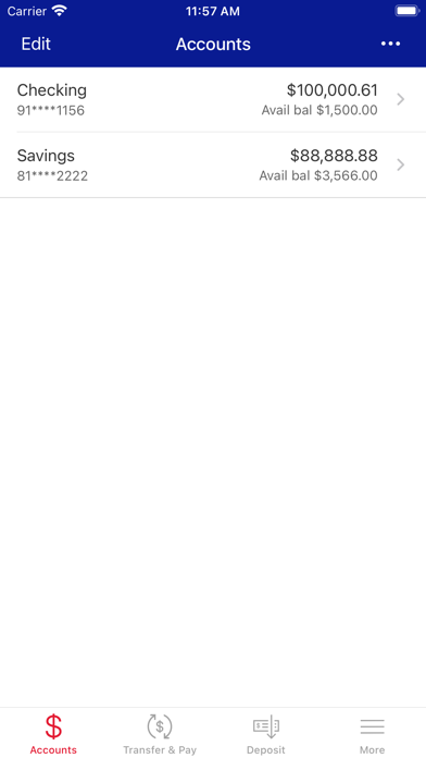Mid-Tex Federal Credit Union Screenshot