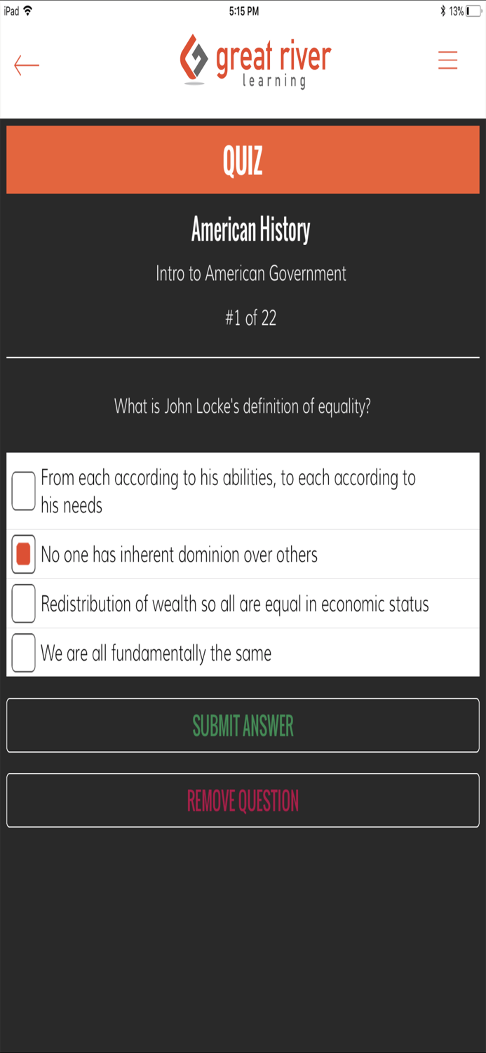 Great River Quiz Prep