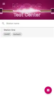 kocos test center iphone screenshot 2