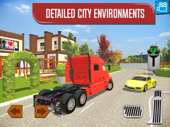 Delivery Truck Driver Sim iPad app afbeelding 2