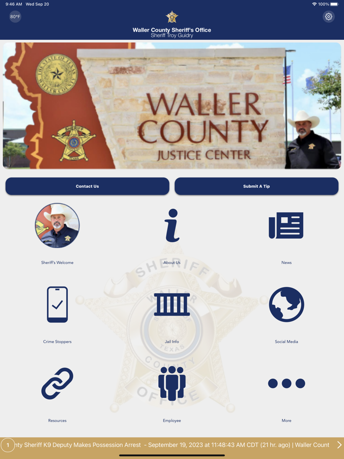 Waller County Sheriff TX