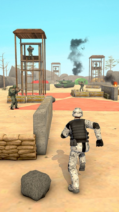 Soldier Escape-CrawlingFields Screenshot