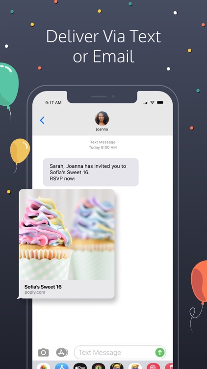 Poply: Party Invitation Maker