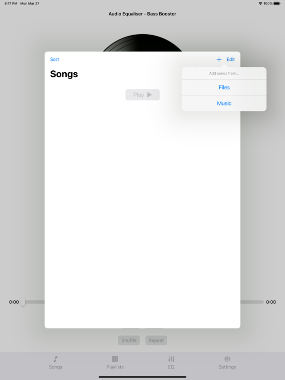 Screenshot #6 pour Audio Equaliser