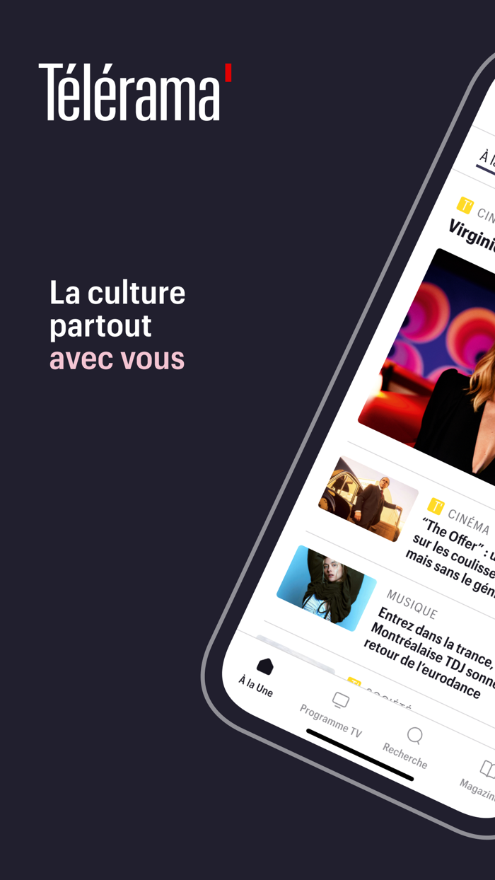 Télérama  culture tv cinéma