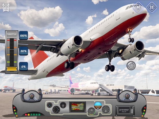 City Airplane Pilot Flight Sim iPad screenshot 7 - Games app