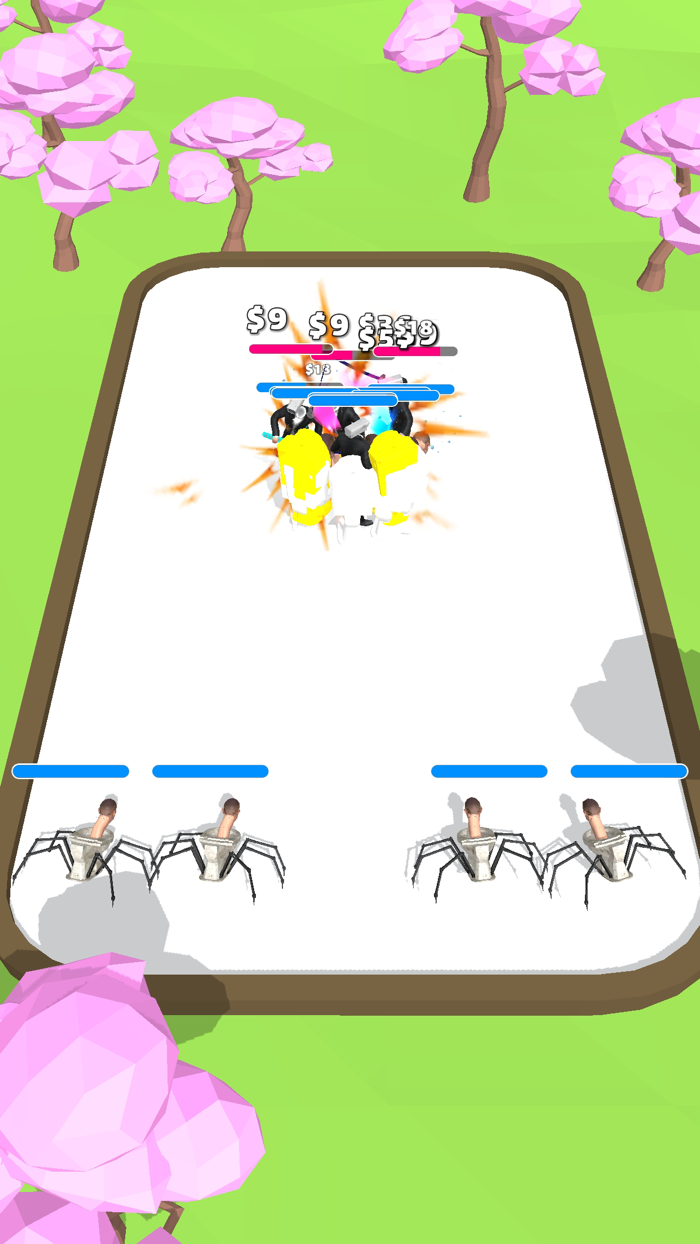 Skibidi Toilet Merge Battle