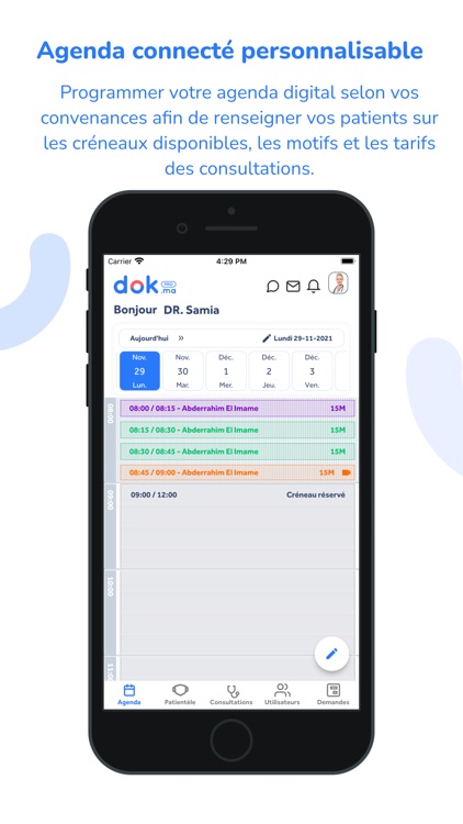 dokPro - application Médecins