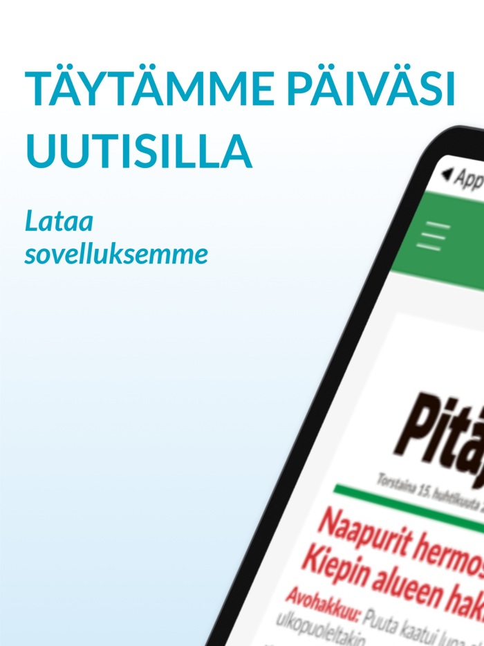 Pitäjänuutiset päivän lehti
