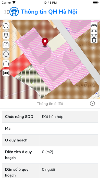 Thông tin quy hoạch Screenshot
