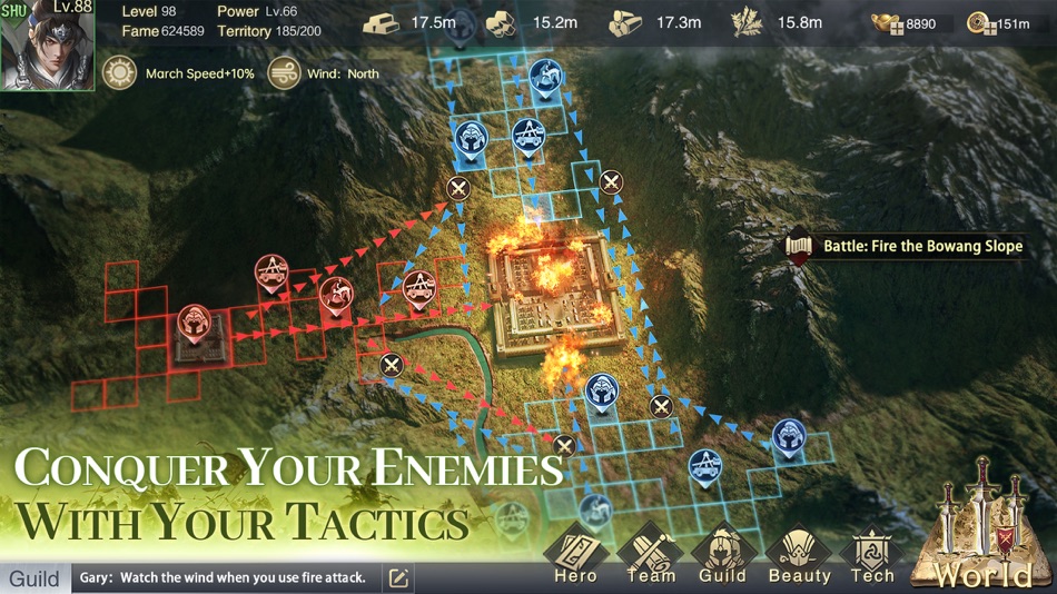 #4. Throne of Three Kingdoms (iOS) Podle: GACRAZE