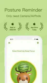 headsup - improve posture iphone screenshot 1