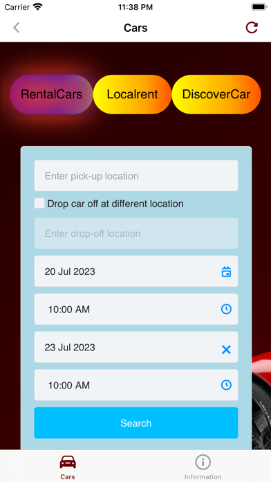 Car Rental Near Me Screenshot