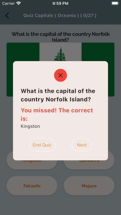 Countries And Flags Screenshot