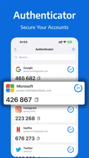 authenticator app · iphone screenshot 1