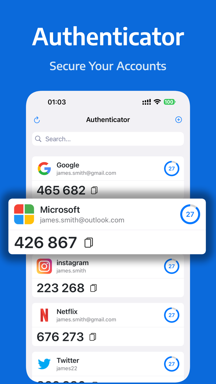 Authenticator App ·