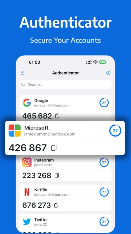 Authenticator App ·
