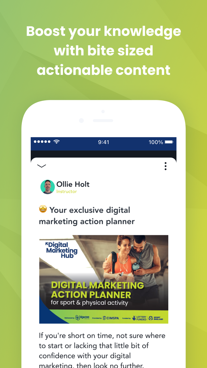 CIMSPA – Digital Marketing Hub