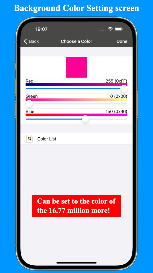 #4. Brighter Lite - Colored Light (iOS) 由: YONEKAWA Hideki