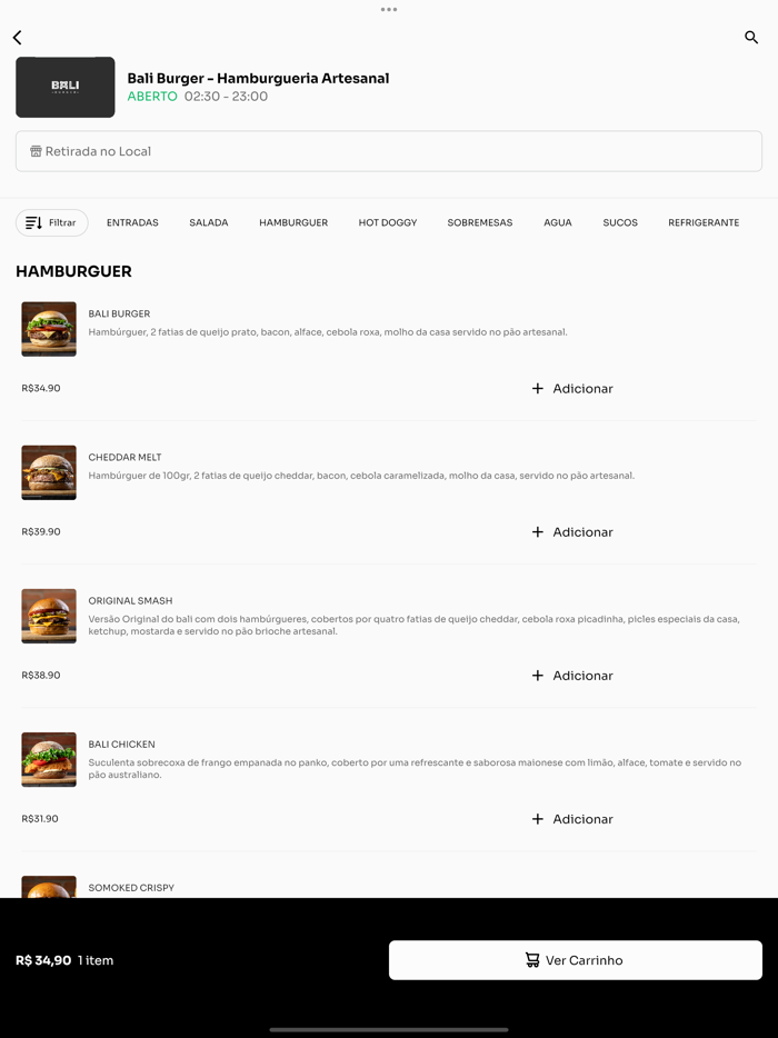 Bali Burger - Hamburgueria