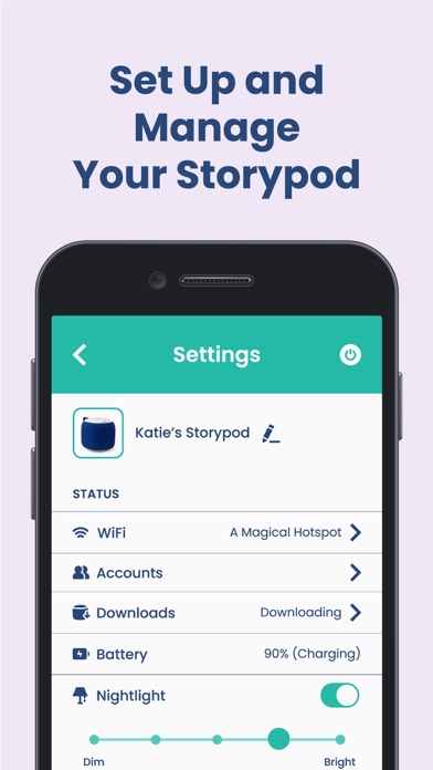 Storypod – App for Parents Screenshot