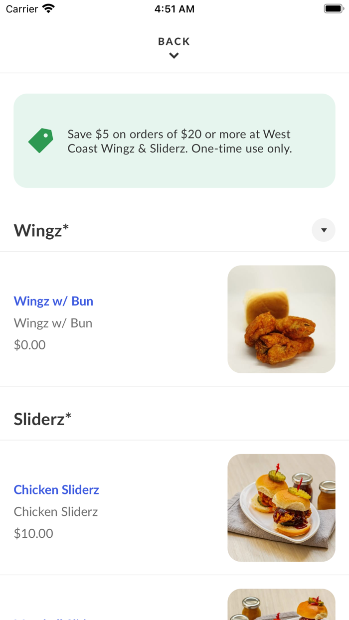 WESTCOAST WINGZ N SLIDERZ