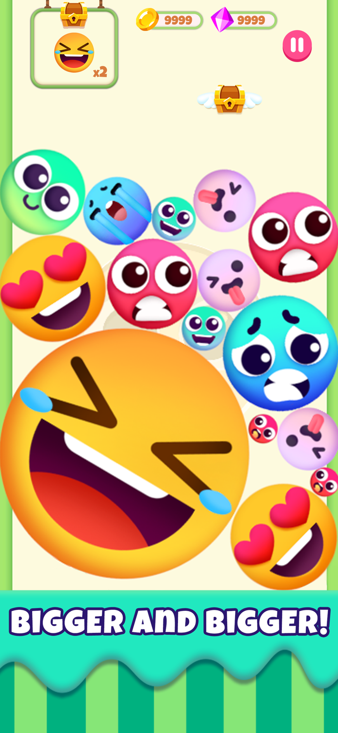 Emoji Merge - Bigger n Bigger