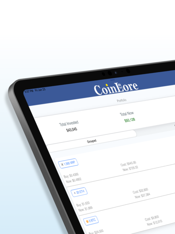 CoinLore Cryptocurrency Pricesのおすすめ画像6