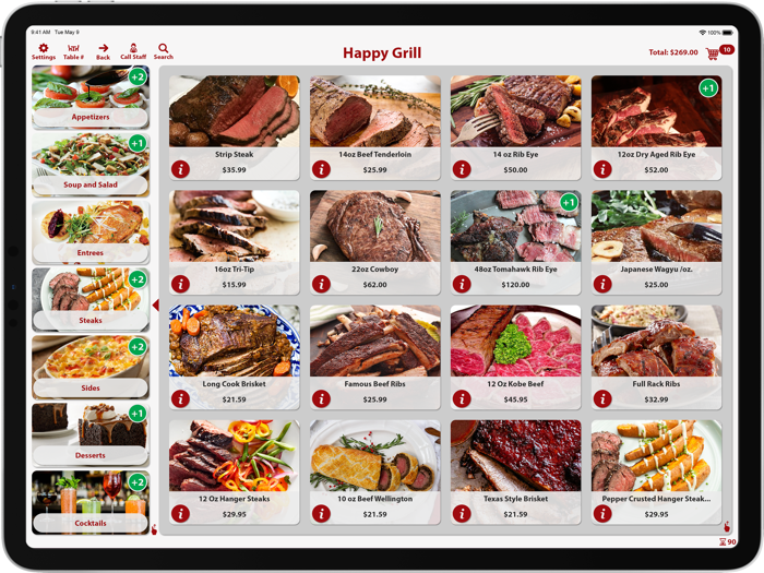 Aldelo Restaurant Kiosk