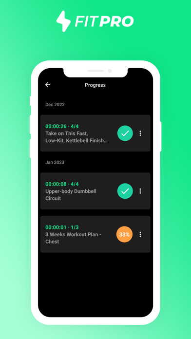 FitPro - Your Personal Trainer Screenshot