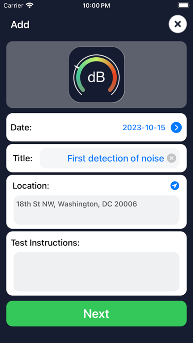 Screenshot #2 pour Detect Noise Monitor Helper