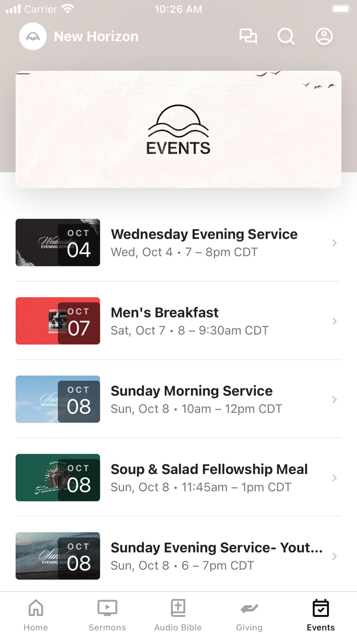 New Horizon Fellowship