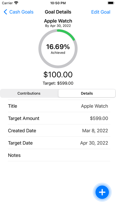 Cash Goals Lite Screenshot