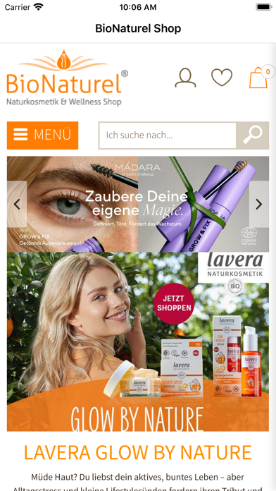 BioNaturel Shop Screenshot
