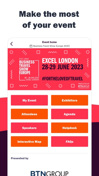 Business Travel Show Europe Screenshot