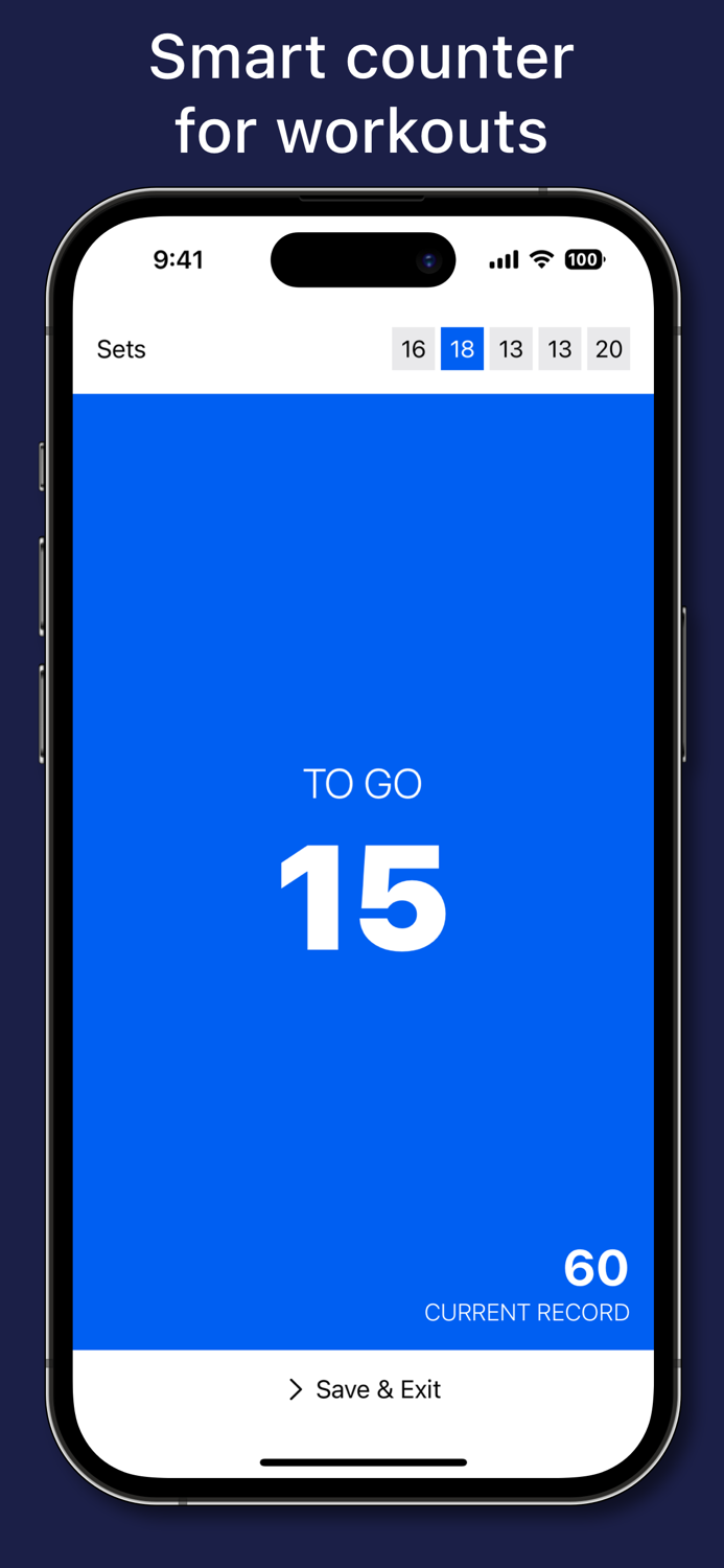 Push Ups Counter 100 Pushups