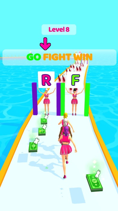 Cheerleader Run Screenshot