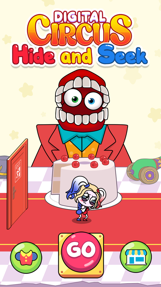 #1. Digital Circus: Hide and Seek (iOS) 由: THAO NGUYEN THI