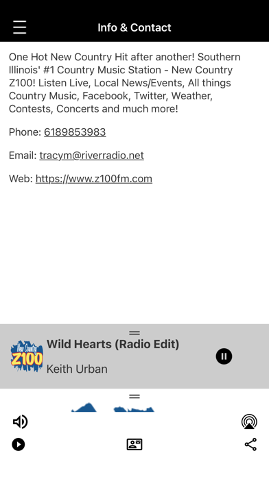 New Country Z100 Screenshot