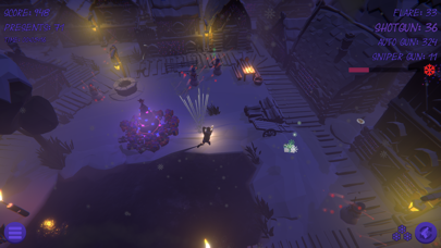 Santa Protects Christmas Tree Screenshot