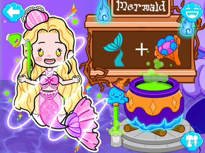 Mermaid Games Princess Salon