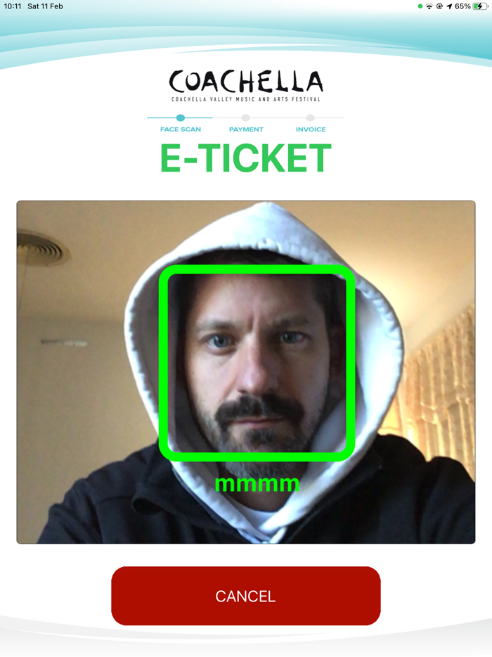 PayByFace eTicket Kiosk