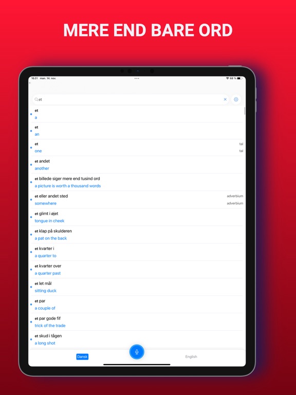 Screenshot #6 pour LexPal Dansk-Engelsk