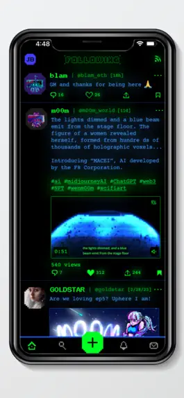 Game screenshot m00m | Web3 BBS apk