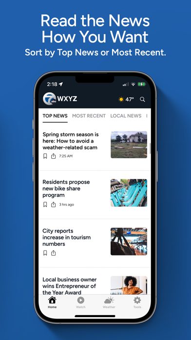 WXYZ 7 Action News Detroit Screenshot