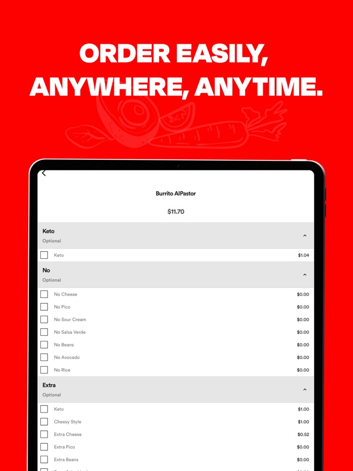 Phantom’s Food Truck Ordering