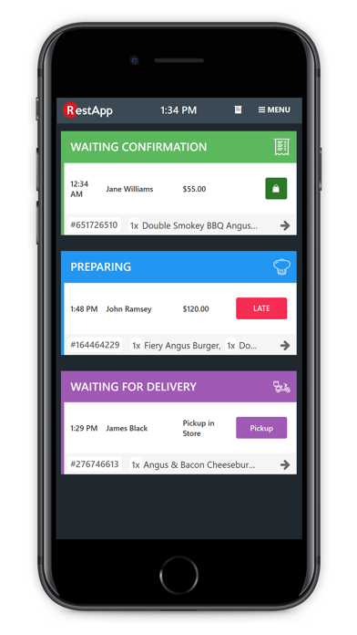 RestApp Manage Screenshot