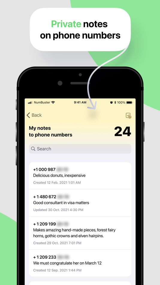 #5. NumBuster. Real Name Caller ID (iOS) By: GOODLINE SOFTWARES W.L.L
